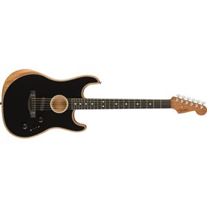 FENDER - AMERICAN ACOUSTASONIC STRATOCASTER - Black